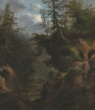 次のアーティストによるアート作品： Robert Scott Duncanson